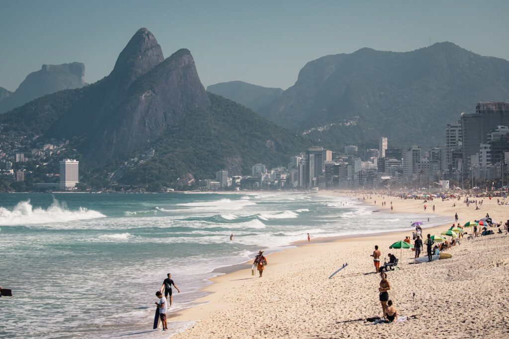 people on beach